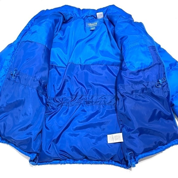 Adidas Original Classic Men Blue Puffer Ski Winter Jacket Size M - Picture 12 of 16